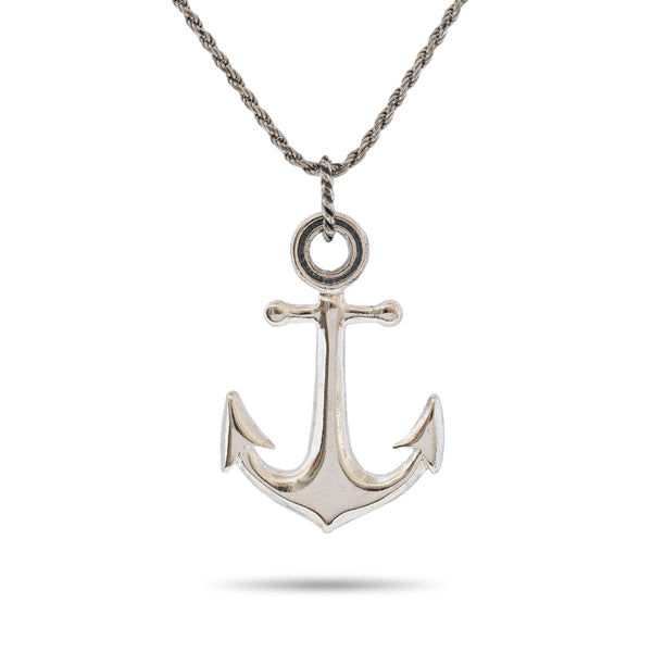 925 silver pendant & 925 silver rope chain 18 inch