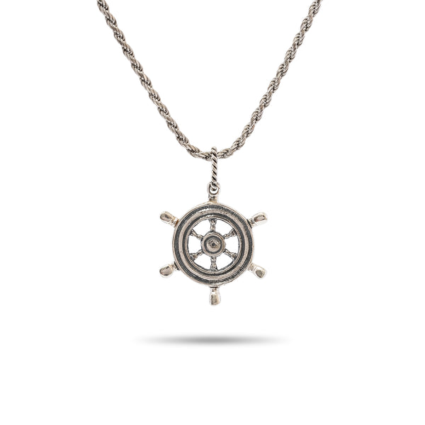 925 silver pendant & 925 silver rope chain 18 inch