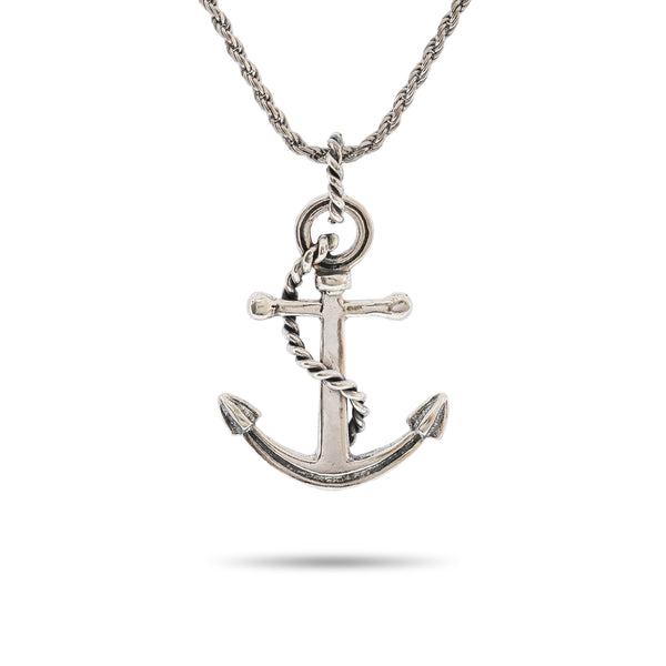 925 silver pendant & 925 silver rope chain 18 inch