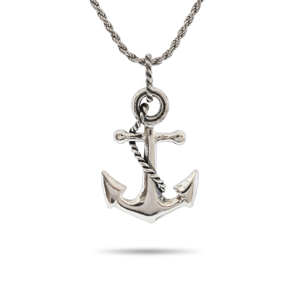 925 silver pendant & 925 silver rope chain 18 inch