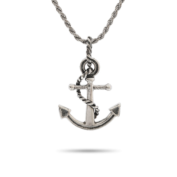 925 silver pendant & 925 silver rope chain 18 inch