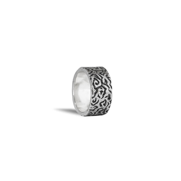 925 oxidized ring size