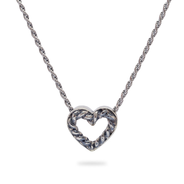 OKSH2 Silver 925 Heart Pendant