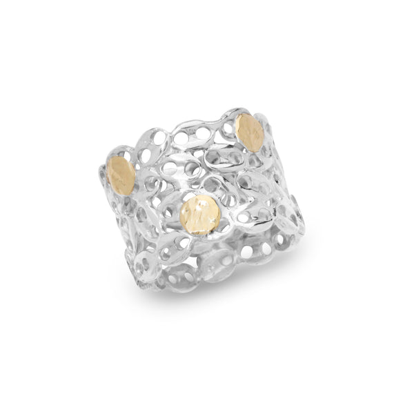 Silver & Gold Ring