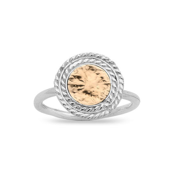 Silver & Gold Ring