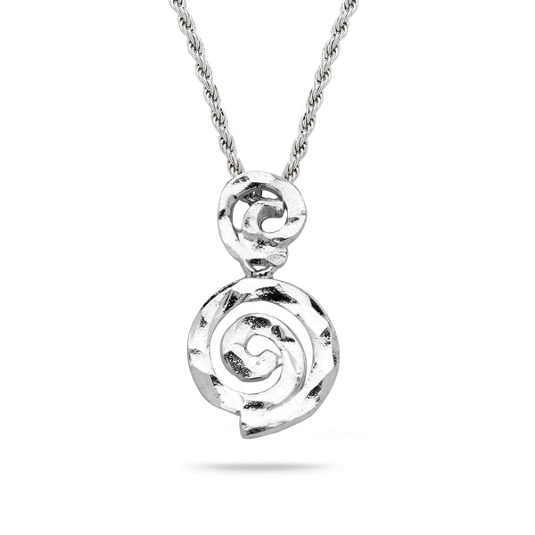 925 silver Pendant & rope chain 18 inch