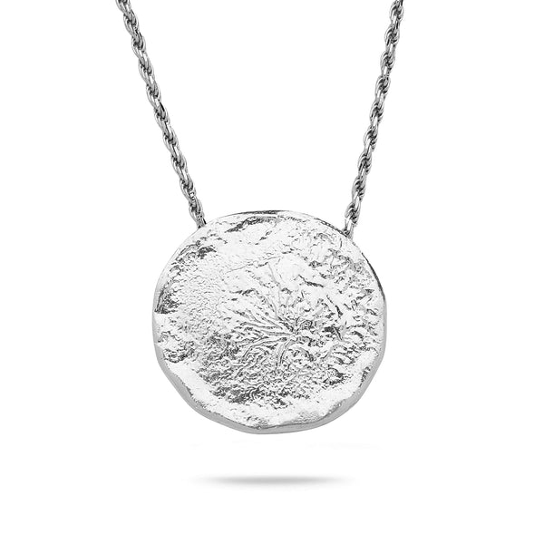 925 silver Pendant & rope chain 18 inch