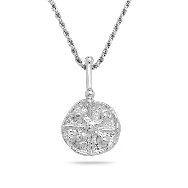 925 silver Pendant & rope chain 18 inch
