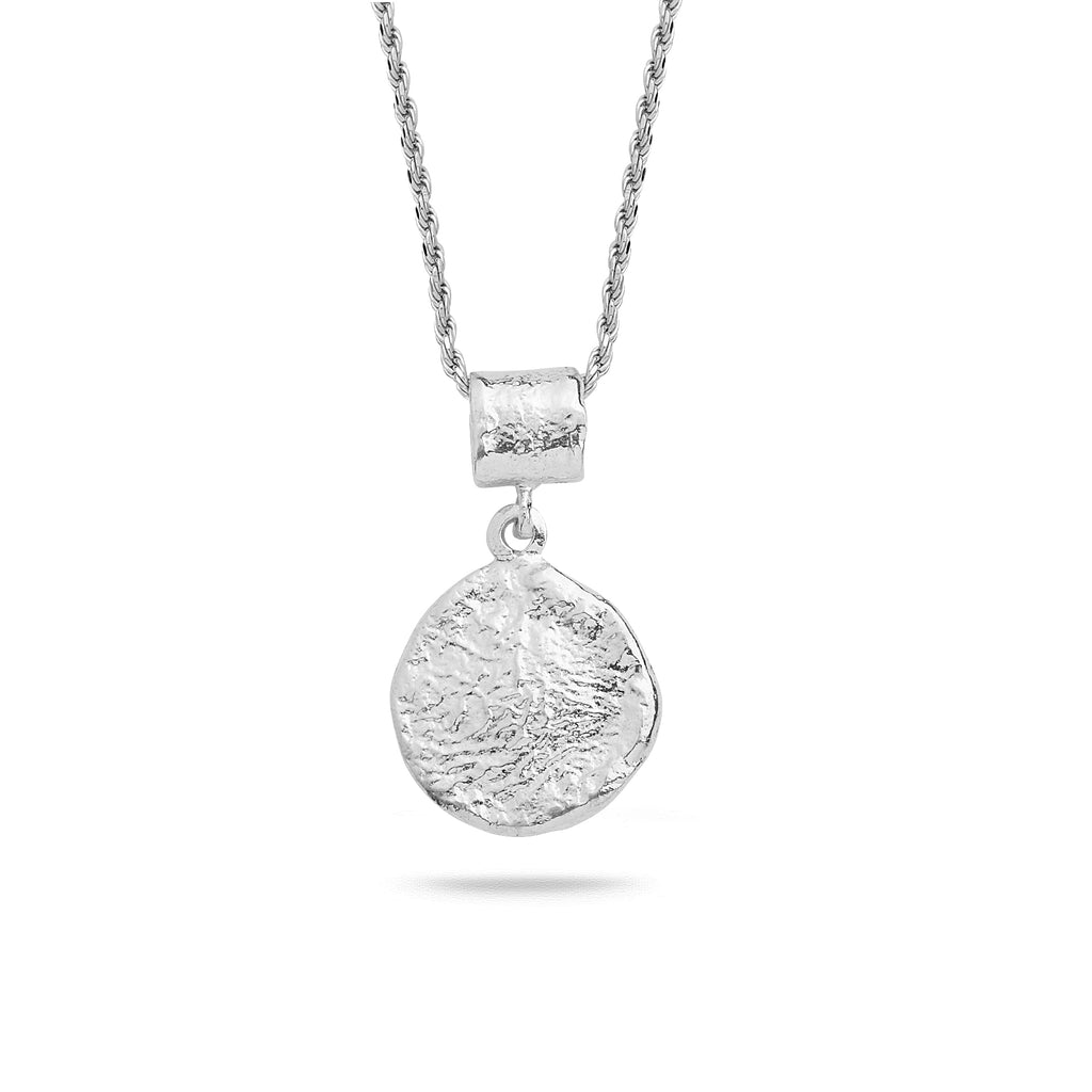 925 silver Pendant & rope chain 18 inch